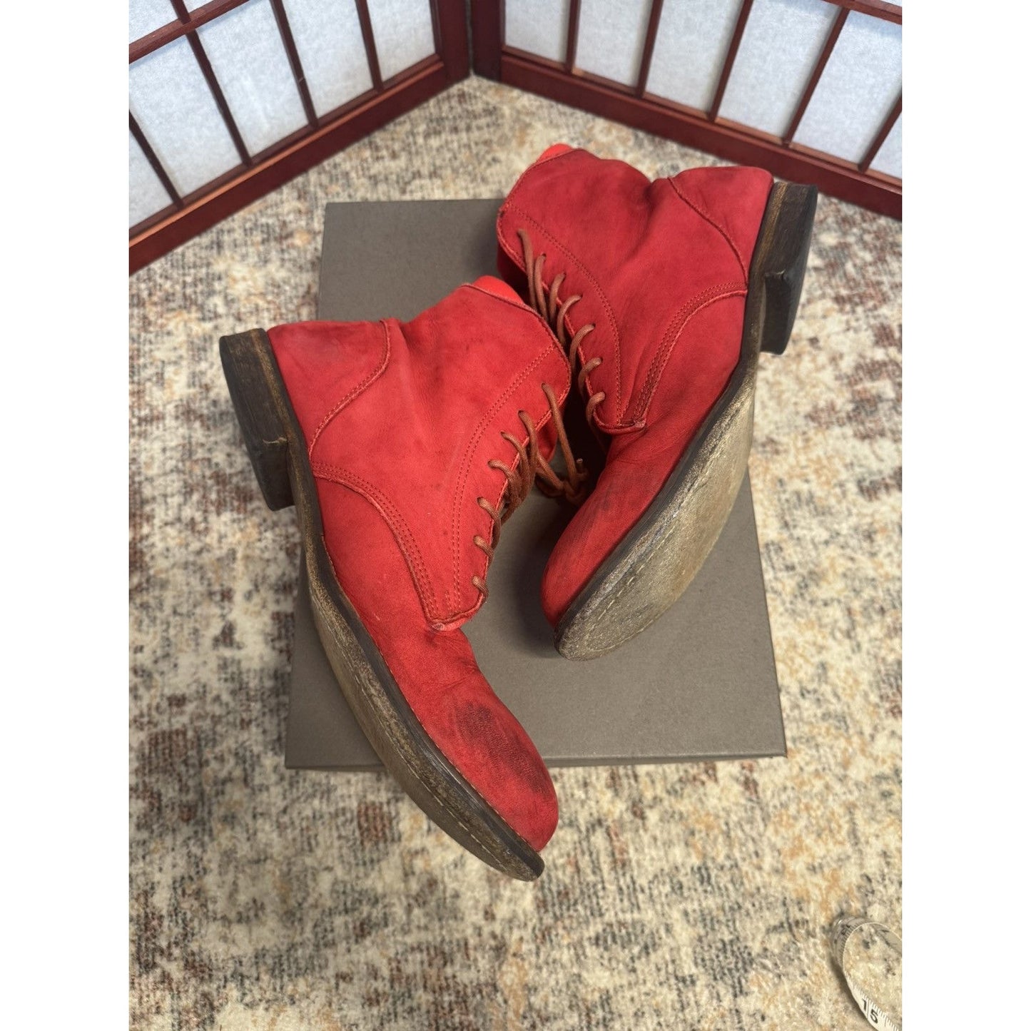 Alfredo Bannister Red Boots