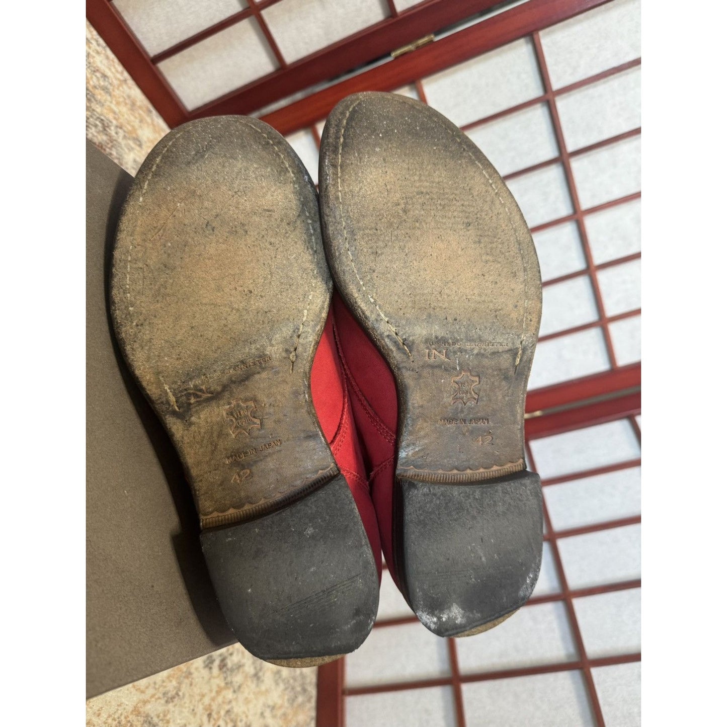 Alfredo Bannister Red Boots