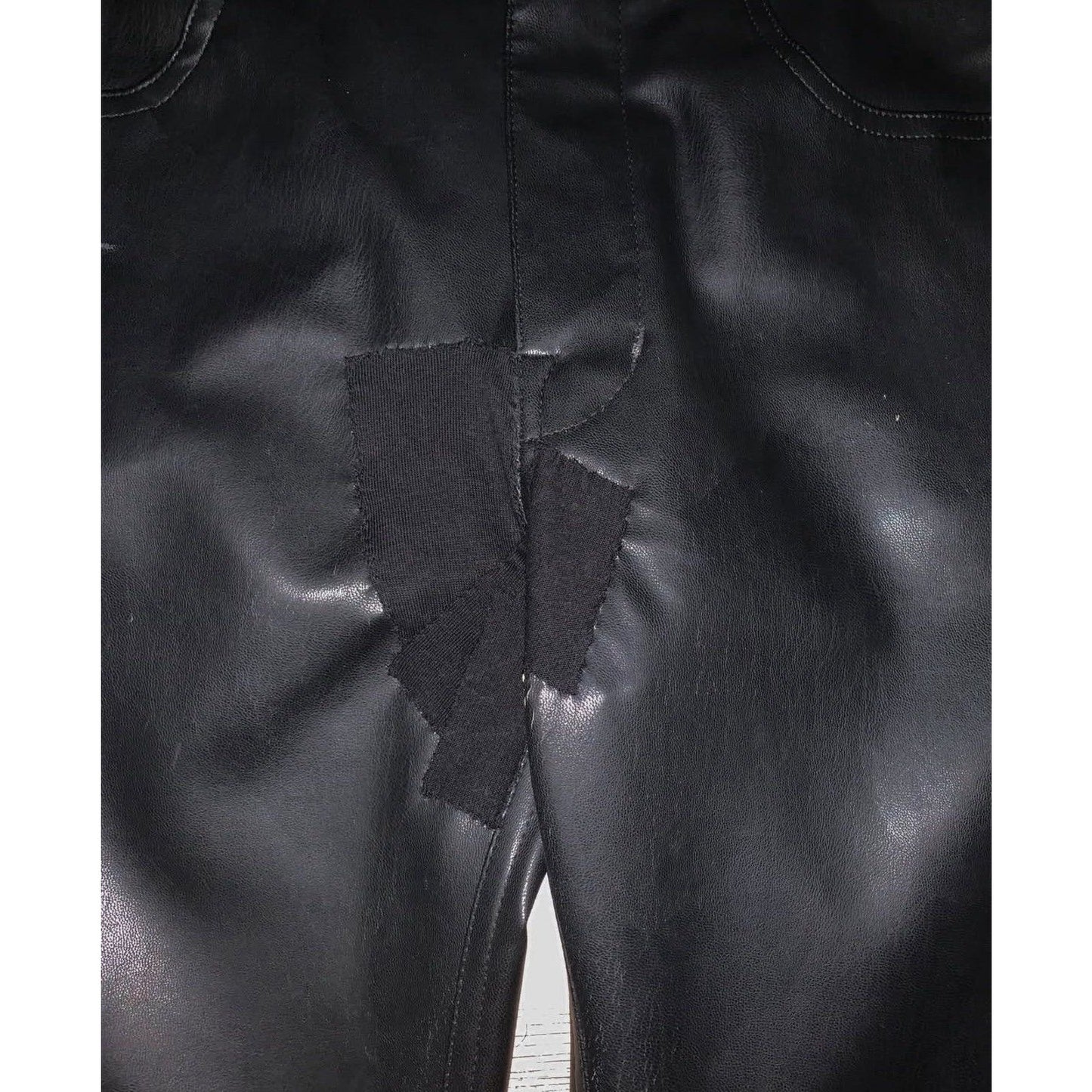 Rick Owens Vegan Leather Bootcuts
