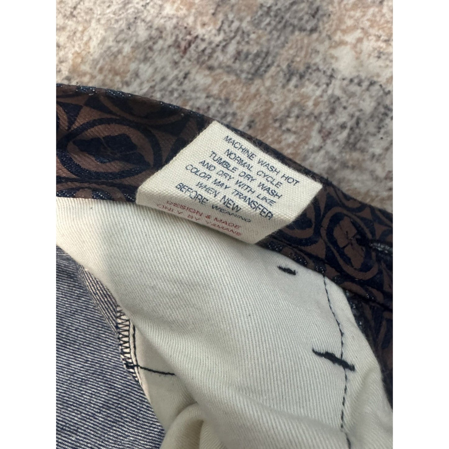 Evisu Allover Pattern Denim