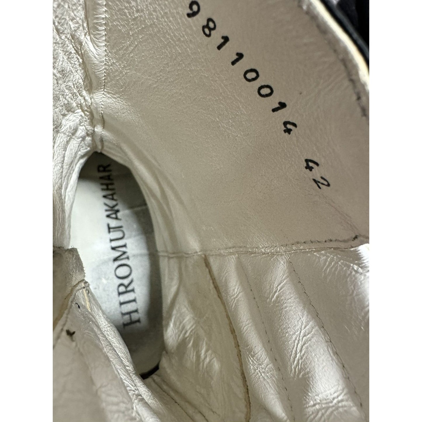 Hiromu Takahara Patent Leather Side Zip Boots