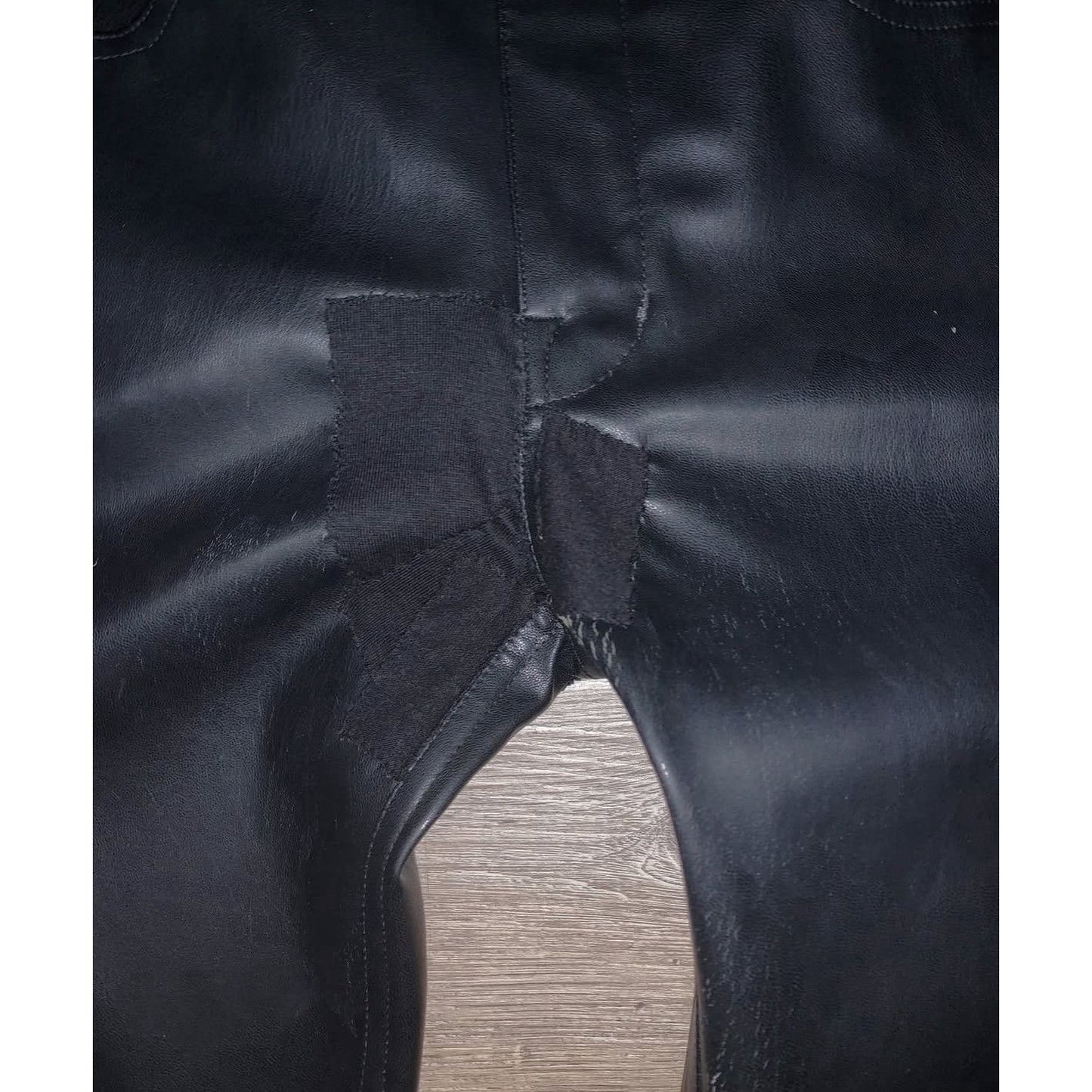 Rick Owens Vegan Leather Bootcuts