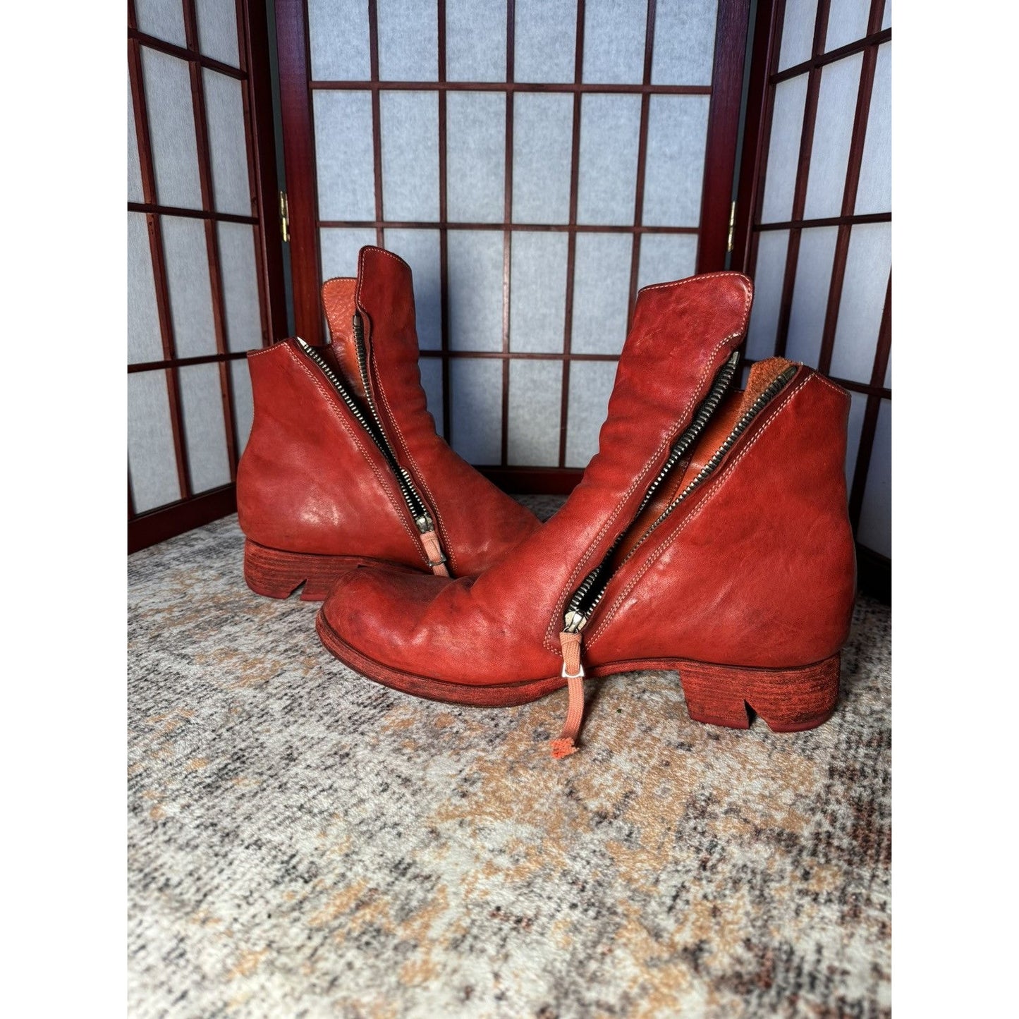 Boris Bidjan Saberi “Heimat” Horse Leather Boots