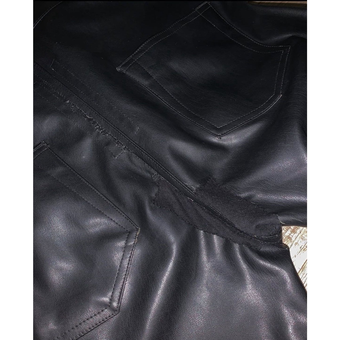 Rick Owens Vegan Leather Bootcuts