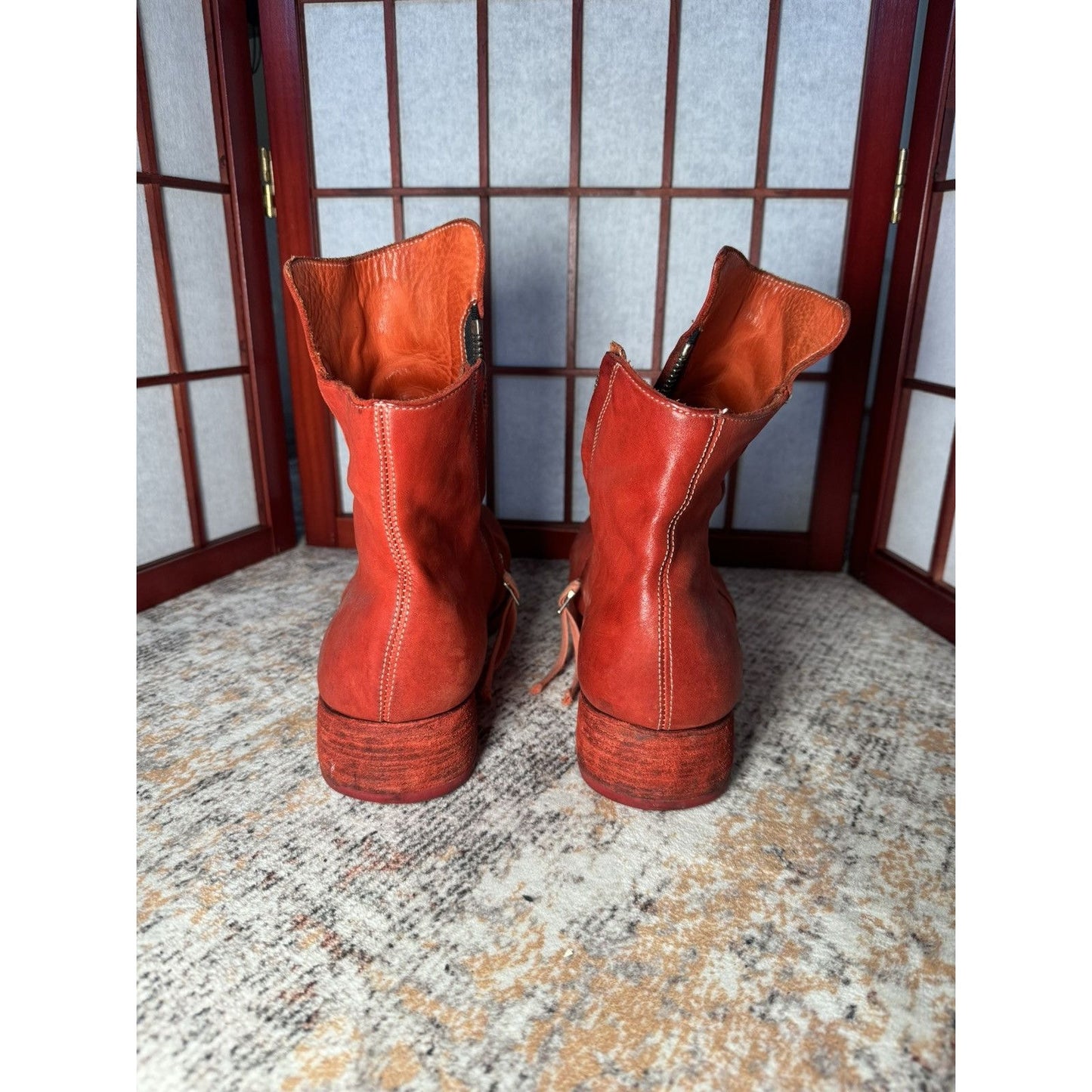 Boris Bidjan Saberi “Heimat” Horse Leather Boots