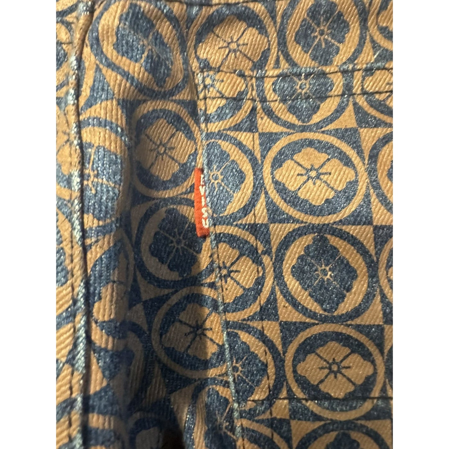 Evisu Allover Pattern Denim