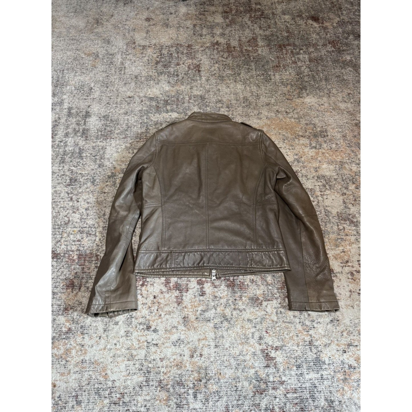 Japanese Brand Faux Leather Jacket