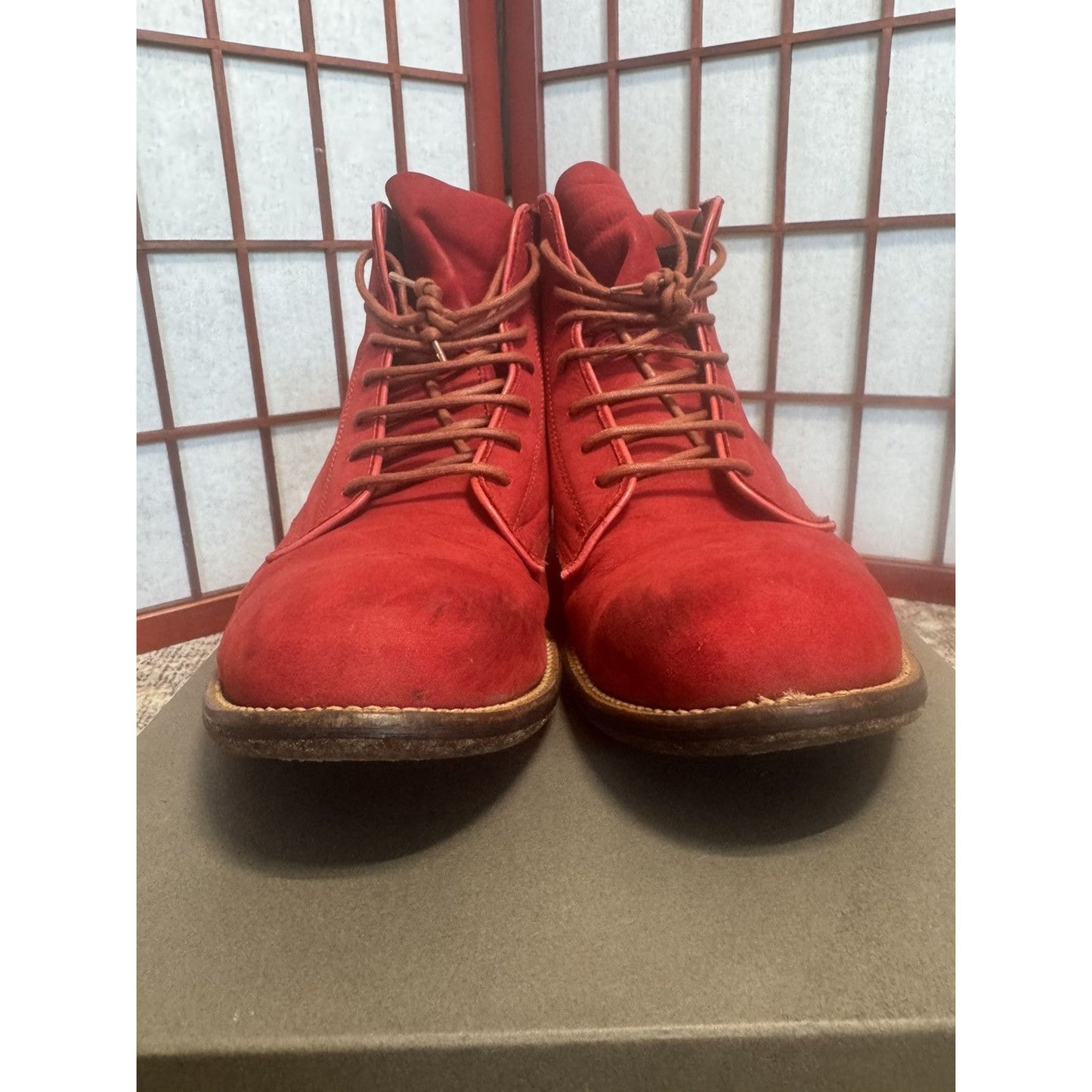 Alfredo Bannister Red Boots