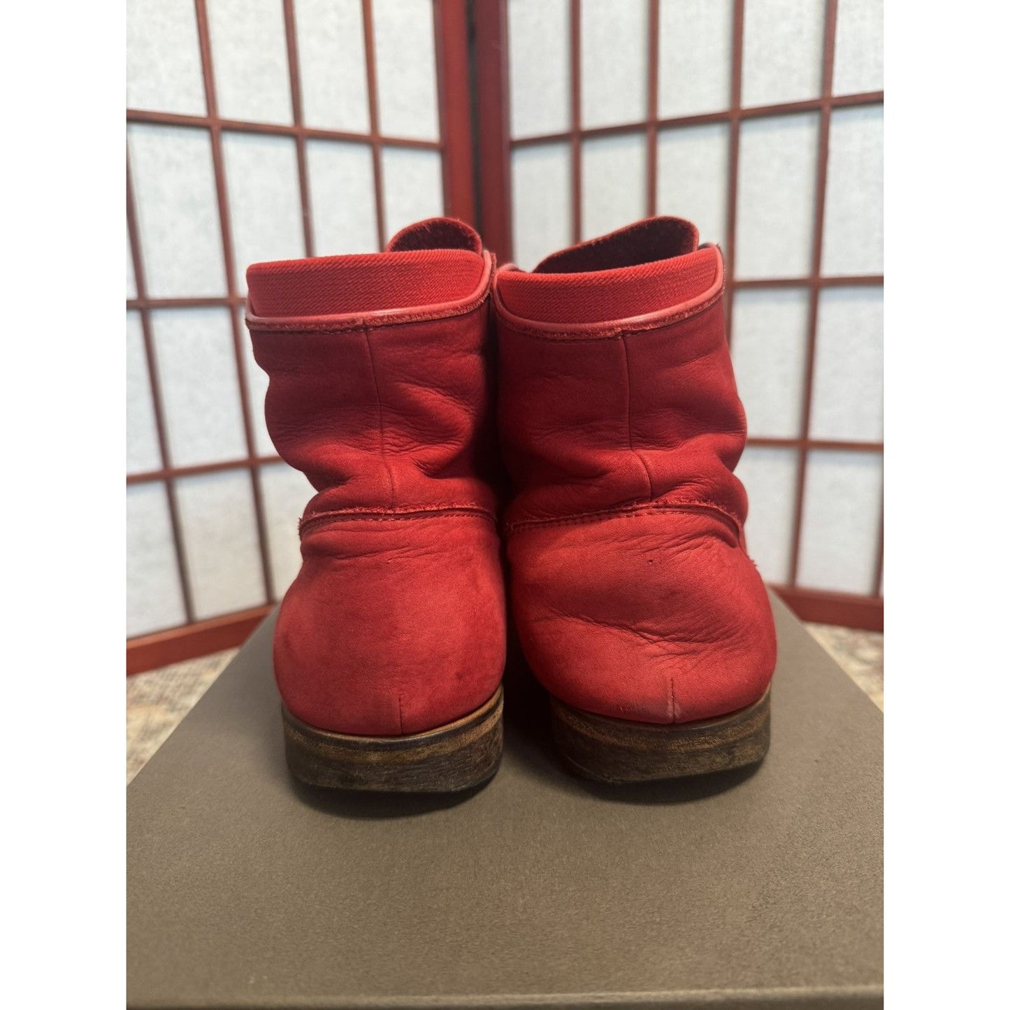 Alfredo Bannister Red Boots
