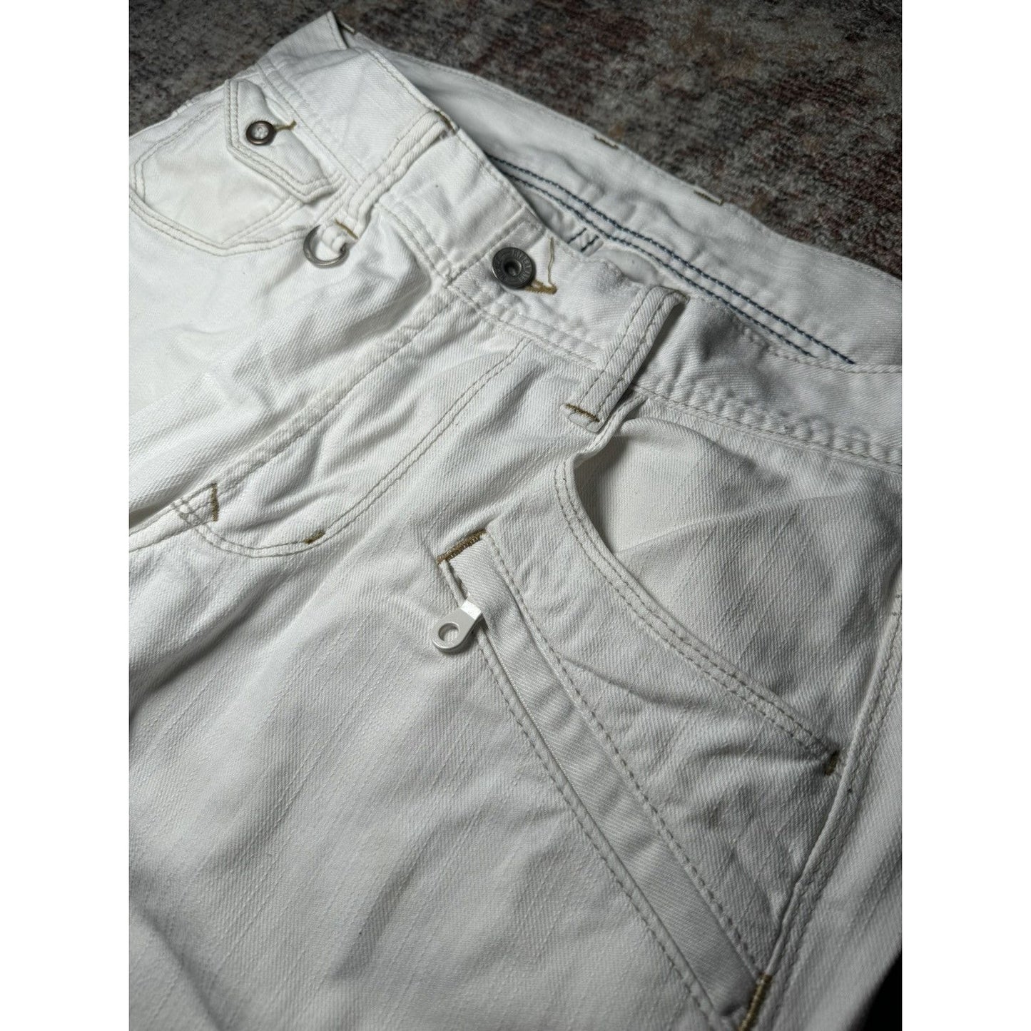 Nicole White Bootcut Denim