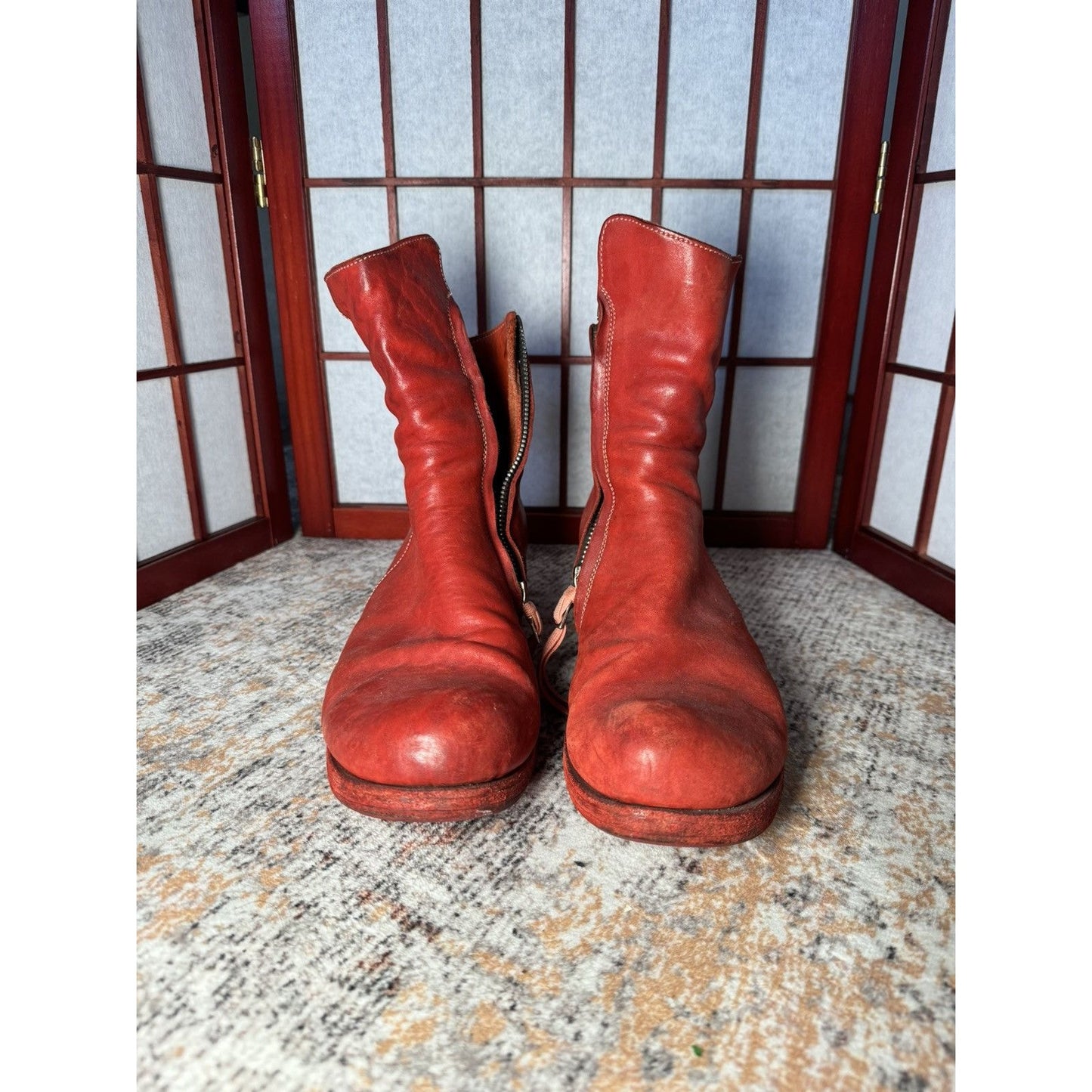 Boris Bidjan Saberi “Heimat” Horse Leather Boots