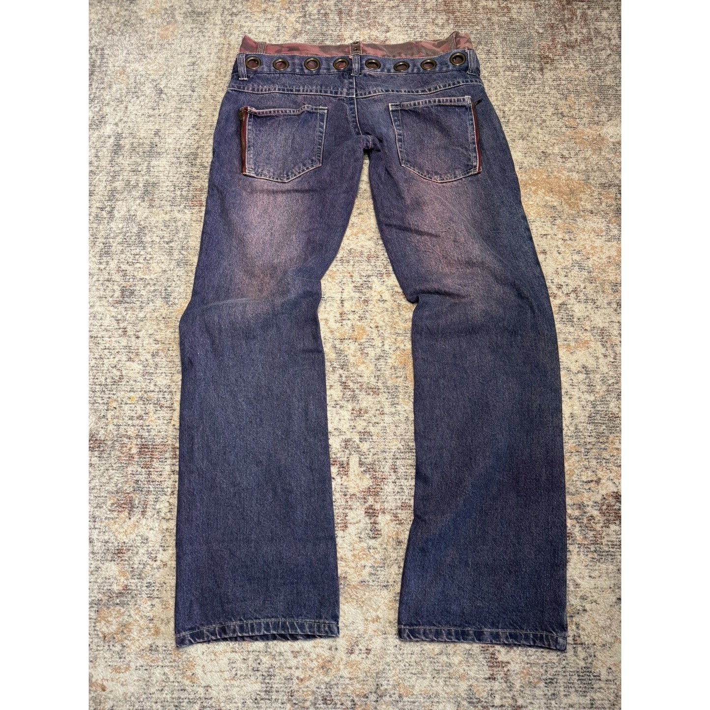 In The Attic Double Waisted Denim