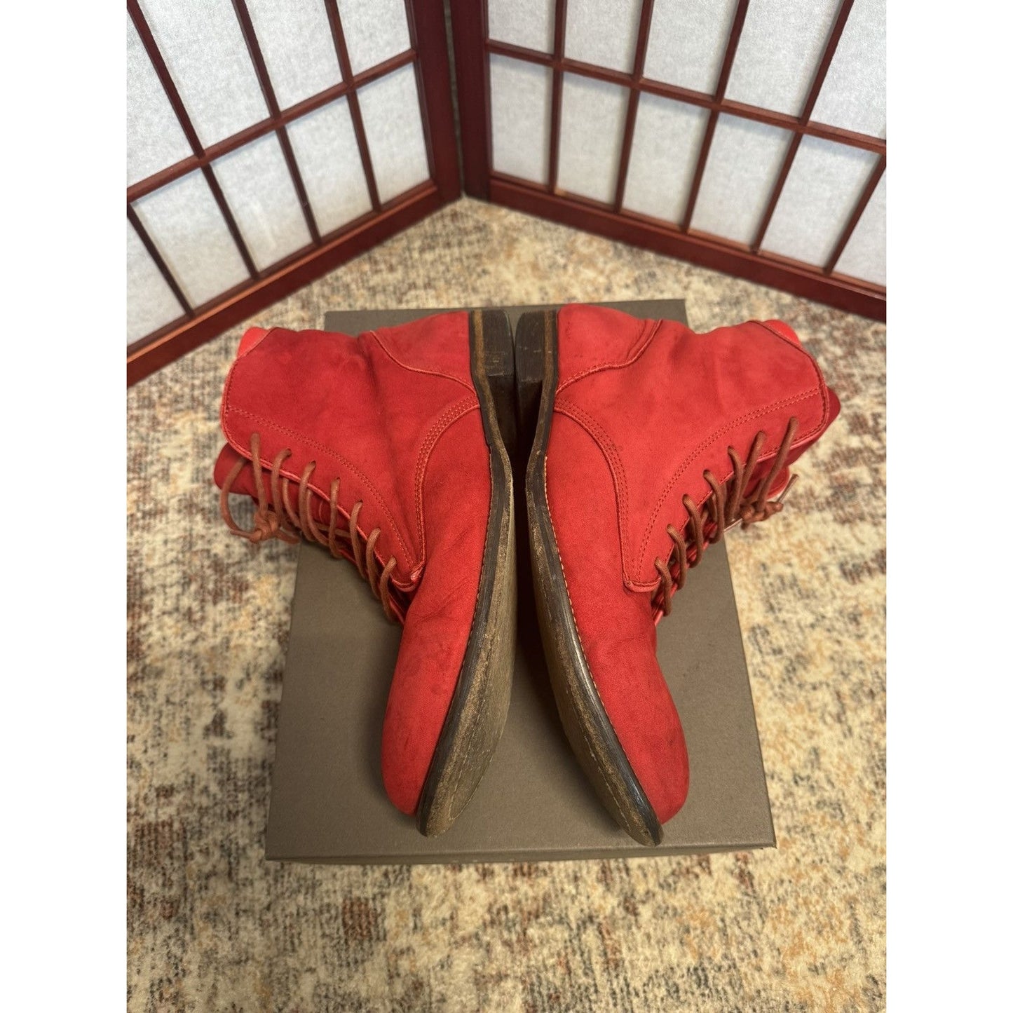 Alfredo Bannister Red Boots