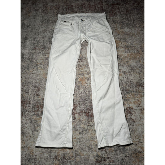 Nicole White Bootcut Denim