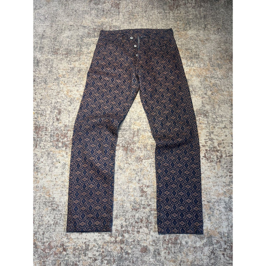 Evisu Allover Pattern Denim